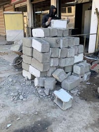 ١٥٠ بلوكه • مواد بناء