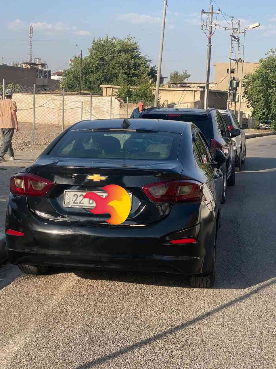السلام عليكم
شوفر كروز موديل 17 رقم اربيل باسمي 
كير محرك تبريد جديد 
حدادية مالته 80 %
بيه خمس قطع جاملغين امامي وبنيد مغلف فابلون اصلي نفس الون 
والصندوك هم جارد ومغلفة وجاملغ خلفي بجهة السايق جارد 
والباقي كله مكفول أبيه حزام حتى ماتعبك ولاتعبني وكلشي موضح 
السعر 70 وبيه مجال مكانه فلوجة 
***********
