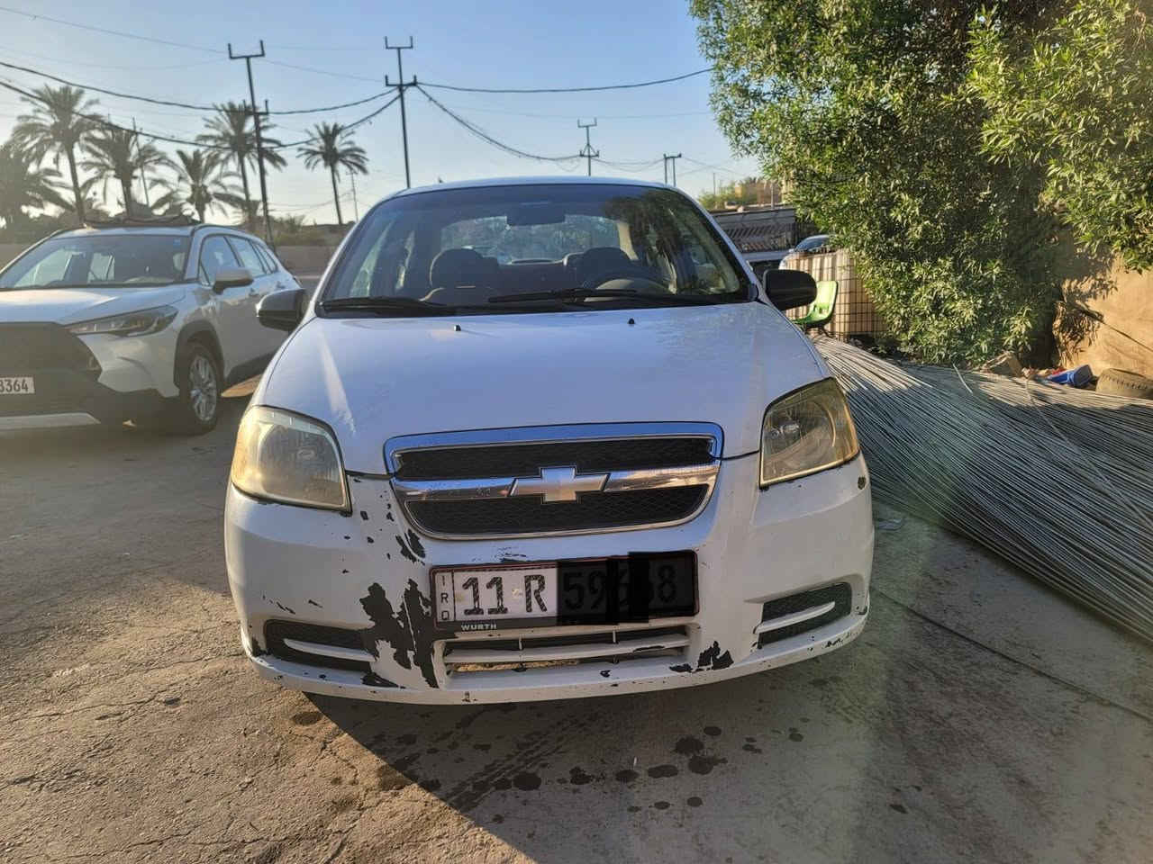 السلام عليكم 
افيو ٢٠٠٧ خليجي محرك اوبترا  للبيع بغداد سيارة نضيفة وجاهزة كير مكينة تبريد كهربائيات كله ضمان تخم تاير جديد حدادية جديدة 
بيه فقط شبرين صبغ بين الباب والجاملغ الامامي بدون حادث وشبر اسفل قبق البانزين السيارة فول عادي
*********** بغداد, العراق
