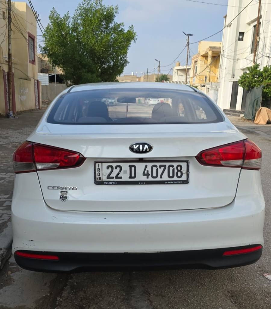 كيا سيراتو موديل 17 خليجي مكفولة اربيل السعر 135 للتواصل ***********
