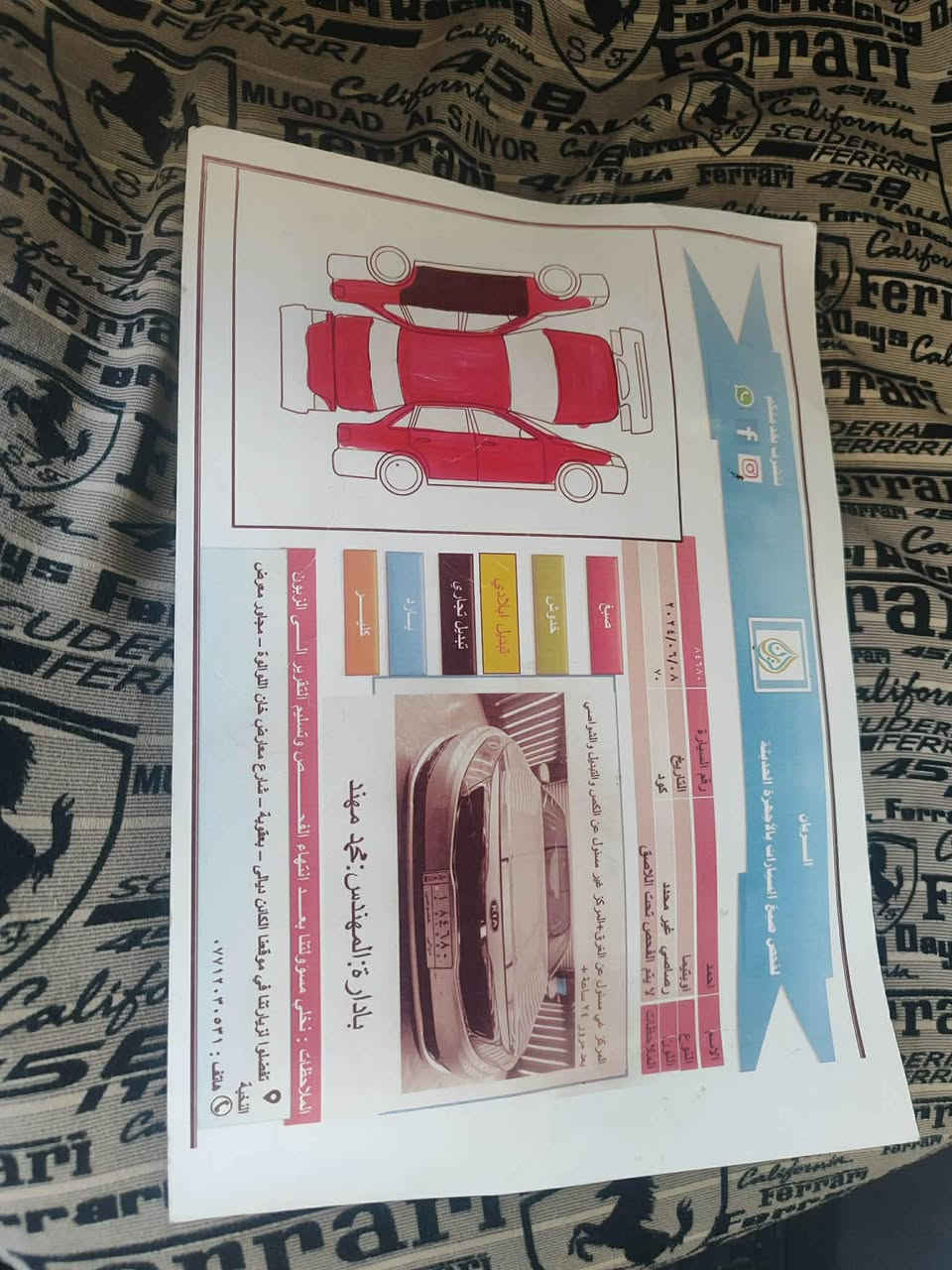 مكلف بنشر اوبتمه امريكي موديل 2012  رقم ديالى فول عده تنته ضرر جامرلغ خلفي مصبوغه عام جماليه اثرجراد *********** / ***********
