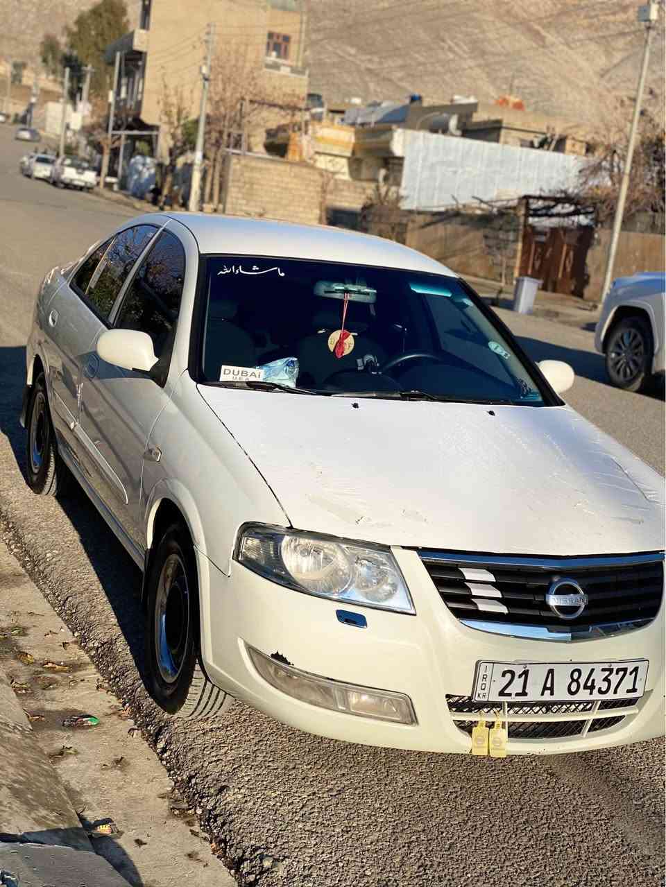 .                               بِسْمِ اللهِ الرَّحْمَنِ الرَّحِيْم
نیسان سەنی کۆری : مۆدێل 2010

سپی سەدەف گێڕ ئۆتۆماتیک ، ناو زەرد ، تەنها یەک دۆسەی بۆیاغە گێڕ و مەکینە و تەبرید و بەناوکردن و غرامە هەمووی بە شەرت 

☎️ *********** دخان, السليمانية
