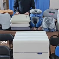 1️⃣مخدة سيلكون قياس كبير ب20الف وتصيل مجاني💥💥 2️⃣مقعد سيلكون قياس كبير...