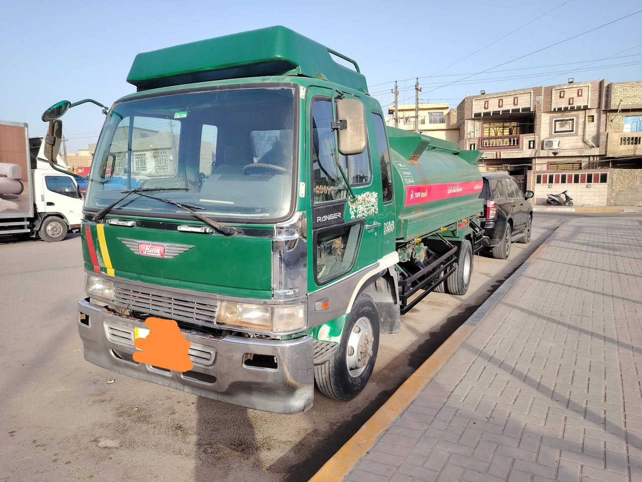 سلام عليكم هينو طيره للبيع
تنكر وقود حمولتها ٧٨٥٠ سلامتها ٧٠٠٠لتر سياره جاهزه للعمل مكانها بغداد الاستفسار ***********-***********
