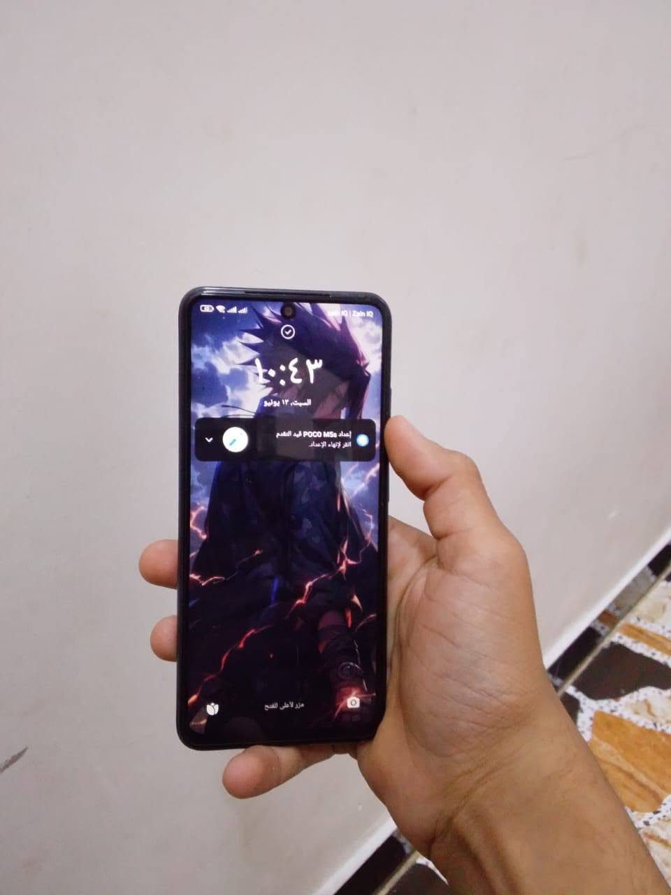 Poco  M5s فايف جي
جهاز للالعاب 
📍مواصفات الجهاز :- 

📍المعالج: ثماني النواه Meditek Helio G95 💻

📍الشاشه:6.4 بوصه/ نوع AMOLED/90Hz📱

📍الكاميرا: اماميه 13MP/خلفيه: 64MP📸

📍الذاكره 128 GB💾

📍الرام 6 GB ⭐️

📍البطاريه 5000mAh 🔋🚀

ويدعم ببجي 60فريم قابل لزياده🦿
سعر 150
فقط بي فطر بل كلاس ما مآثر عل لمس 
رقم الهاتف 
***********وتساب /اتصال
