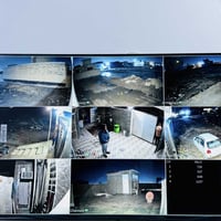 بفضل الله 🛑تم تجهيز و  تنصيب مجموعة كاميرات المراقبة باستخدام كاميرات ...