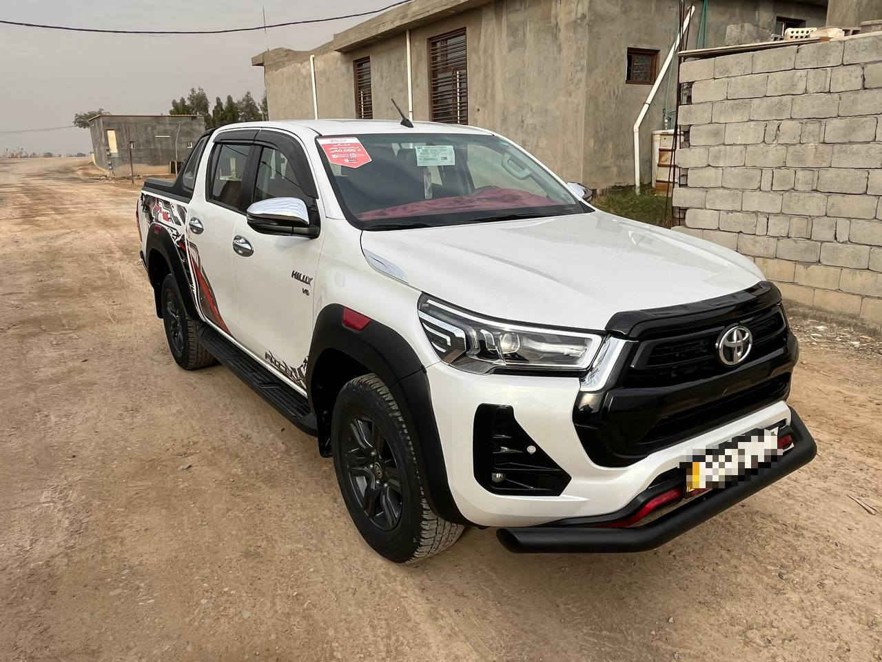 تويوتا هايلوكس TRD موديل 2024
فول مواصفات كفالة عامة ماشية 31 الف 
رقم اربيل السعر 385 وبيه مجال 
 مكان/ بغداد _بسماية
الأستفسار / ‏‪***********‬‏
