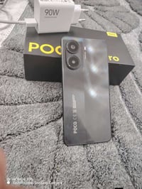 بوكو x7 برو ذاكرة 256 البطارية       6000mAh الشاحنة       مو ويا المع...