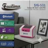 مكبر صوت لاسلكي • بطارية قابلة للشحن • موديل SIG-531