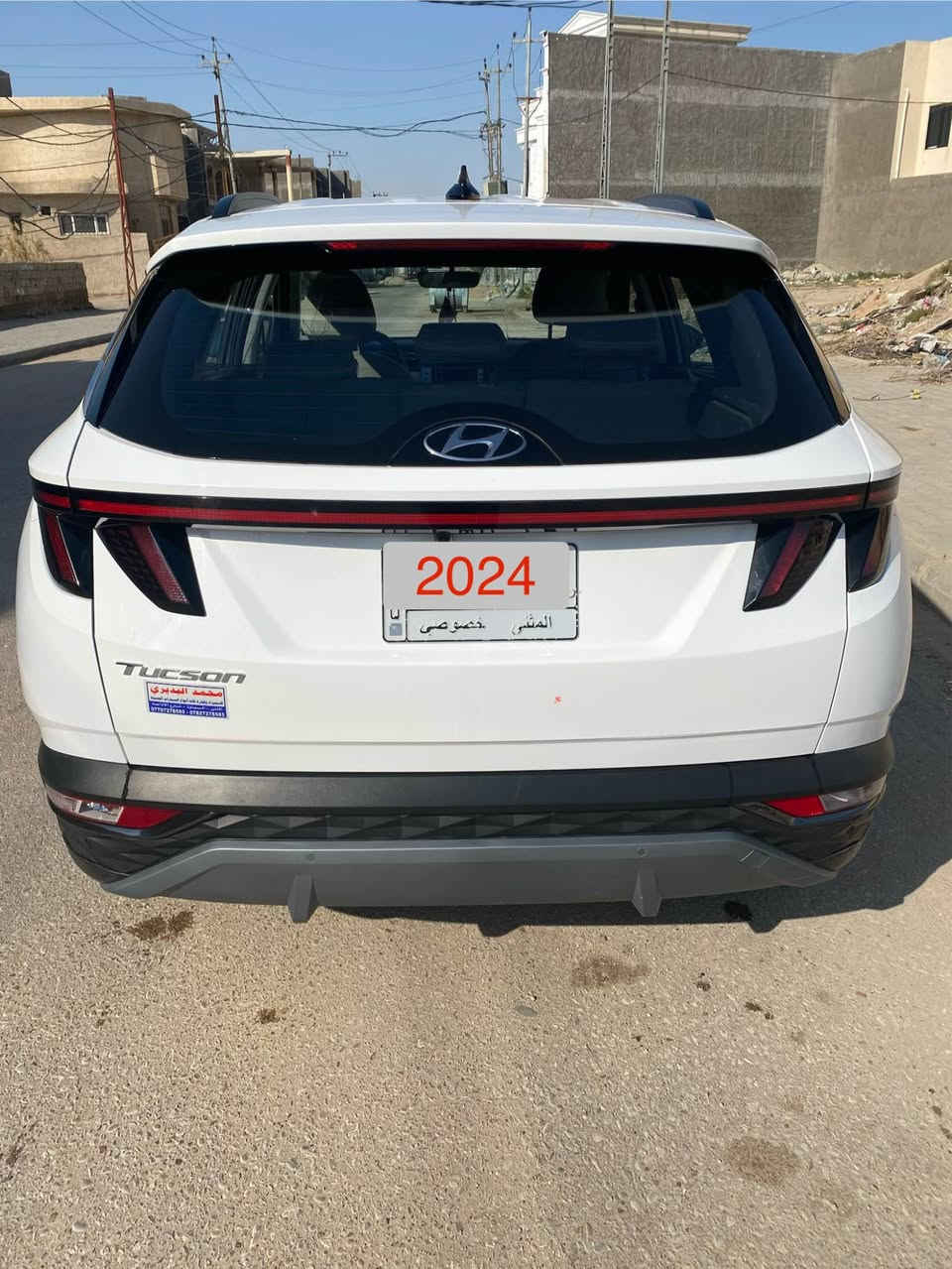 اللهم صلي على محمد وال محمد 
- توسان خليجي موديل 2024 للبيع فقط 
- ماشية 31 الف قابل للزياده 
- محرك 2000 دوش 
- رقم مثنى 
- السيارة مكفوله من كلشي تفحص وين ماتريد كلشي بيها على وضع الشركه 
- استلام زيرو باسمي مداور ثاني يوم 
- بصمة عدد 2 / تشغيل عن بعد / تصعيد الجام اوتو عن طريق الريموت / كشنات كهرباء / سايد بريك بصمة / كامرا دوراه / تحكم استيرن جهتين / مري شفط / اوتو هولد / مانع منحدرات / درايف مود / حساسات امامي خلفي / شاحن وايرلس/ بردات خلفية / سبير بوضع الوكالة/ وباقي التفاصيل بالصوره 
- السعر 225$
- للتواصل ***********
- مكان السيارة سماوة السماوا, المثنى
