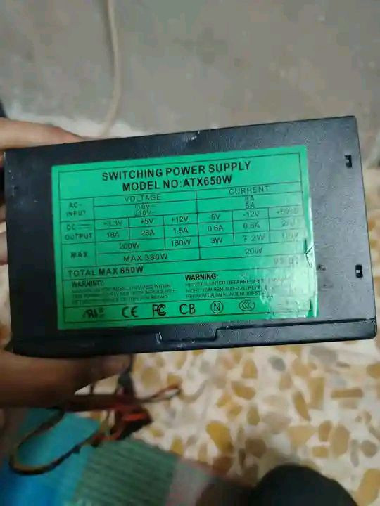 السلام عليكم
قطع حاسبة للبيع 
كلهن شرط الشغل 
عدا الرام الاسود فحم 
بور 650واط بي منفذ كرت شاشة
كروت
rx 580 8gb
quadro k620 2gb
رامات
curcel 4gb ddr3
markvision 8gb ddr3
هاردات
wd black 1TB
toshiba 320 gb
السعر 80 للكل أو مراوس لابتوب أو اكسبوكس


**إذا كنت صاحب هذا الإعلان وتريد حذفه لأي سبب، رجاءا أرسل رسالة إلى الدعم الفني**