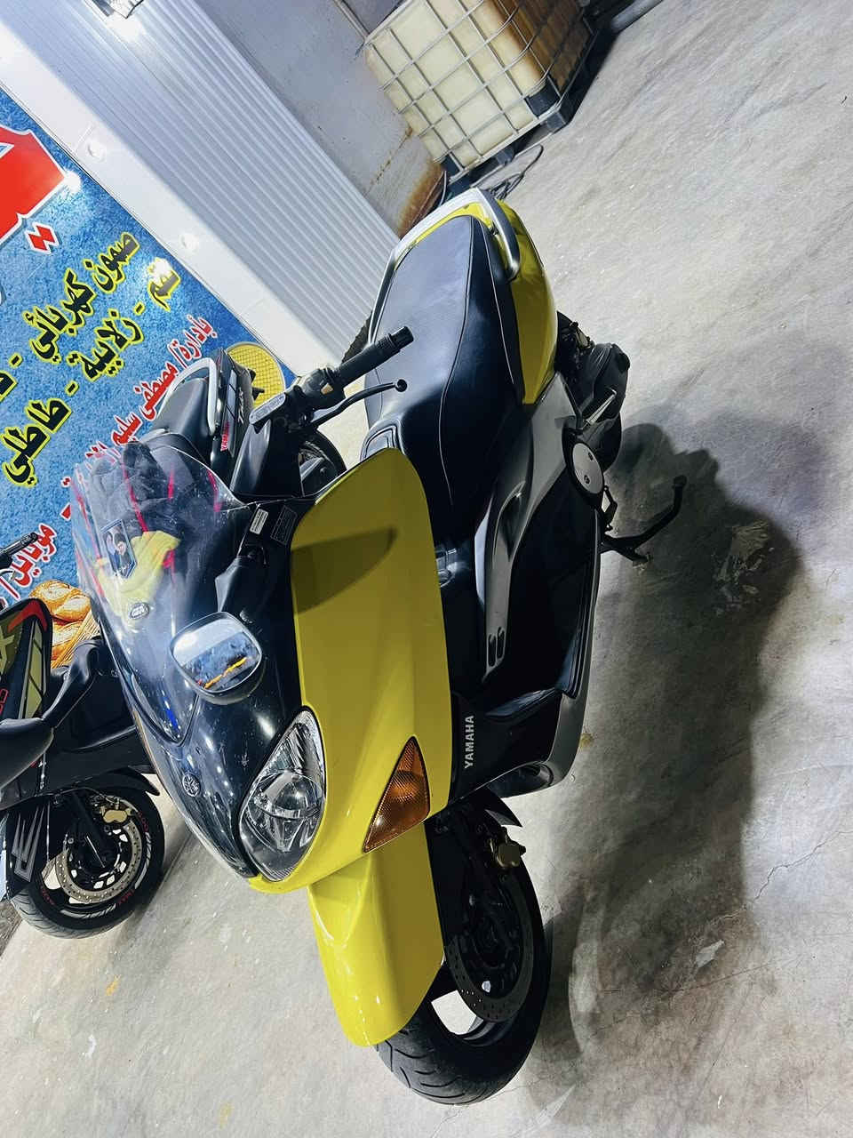 سلام عليكم تي ماكس مديل 2007 الدراجه حلوه ونضيفه كفر بلادي مكينه بلاديه صالصنه رياضي اوفر اصليه الدراجه خير من الله وجاهزه من كلشي سعر الدراجه 20 ورقه وقابل للتفاوض *********** مكان الدراجه واسط كوت قضاء الحسينيه
