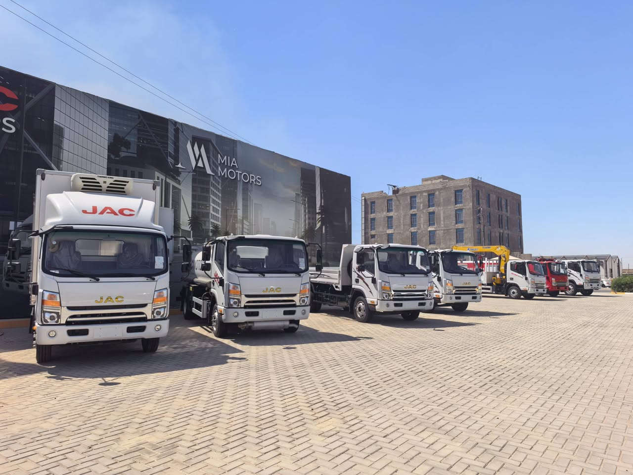 JAC Light Truck is now in Iraq! Visit our showrooms in Baghdad，Bayaa & Masafer. Designed for Chinese enterprises, it’s reliable, efficient, and ready to boost your business. Welcome for inquiries and orders!
Contact:
Ali: +964 784 422 9977

JAC Light Truck is now in Iraq! Visit our showrooms in Baghdad，Bayaa & Masafer. Designed for Chinese enterprises, it’s reliable, efficient, and ready to boost your business. Welcome for inquiries and orders!

للتواصل:علي: 9977 422 784 964+شاحنات JAC الخفيفة الآن في العراق! تفضلوا بزيارة صالات العرض التابعة لنا في بغداد، البياع، والمسافر. صُممت خصيصاً للشركات الصينية، فهي موثوقة، فعالة، ومستعدة لتطوير أعمالكم. نرحب بجميع استفساراتكم وطلباتكم!
