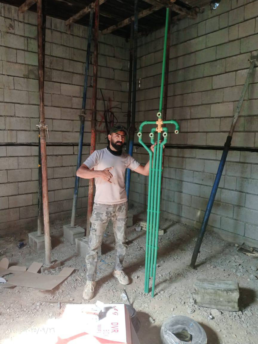 السلام عليكم 
 عمل تأسيسات صحيات ماه والمجاري 
♦ عمل حسب رغبت الزبون
♦بلوك طابوق قص كوسره وترتيب 
عمل دوش بطريقه حديثه 
عملنا مستمر وبدون انقطاع 
🔴 الثقه اولا  والمعامله ثانيا 
آلشـمـري للتآسـيسات آلصـحيآة آلعآمـه   *********** 
آبّـوُ فُضـلَ آلَشّـمِـرَيّ 
أبو ديار 
الدجيل مدينتي  
محمود صياد 
ابو مصطفى الشمري 
Hussein Al-Shammari 
محمد ناظم الشمري 

***********
***********
***********
