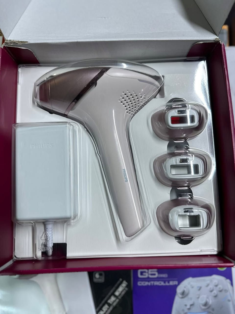 السلام عليكم جهاز  ليزر ازاله الشعر من فلبس الاصلي اخر اصدار يعتبر مستعمل شي بسيط جدا 
🔥 مزاد أعلى سعر أبيع 🔥 الأصلي (فئة متقدمة)
❤️ Philips Lumea IPL موديل – BRI951/00 ❤️
✔️ مناسب لـ: الجسم، الساقين، اليدين، الإبط، منطقة البكيني
✔️ يشتغل شحن وكهرباء
✔️ لاسلكي لسهولة الاستخدام
✔️ قوة ثابتة عند التشغيل على الكهرباء
✔️ إزالة شعر آمنة وفعالة بتقنية النبض الضوئي
✔️ نتائج طويلة الأمد
✔️ 5 مستويات طاقة
✔️ مستشعر ذكي للون البشرة
✔️ صناعة أوروبي
السعر اذا ما وصل المزاد ممكن من٤٠٠ل٥٠٠
الجديد يمنه بل عراق ب١٢٥٠


**إذا كنت صاحب هذا الإعلان وتريد حذفه لأي سبب، رجاءا أرسل رسالة إلى الدعم الفني**