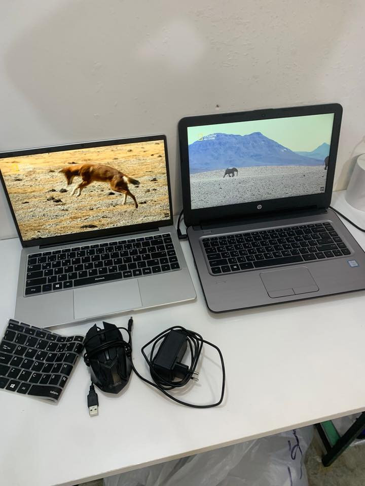 سلام عليكم
@
حاسبتين للبيع ثنينهن مستعجل
نضافة 90 بالمية 

الحاسبة الاولى 
هذا الجهاز هو كمبيوتر محمول من ماركة أوسدا (Auusda). 

المواصفات: يعمل بنظام ويندوز 11، ويتميز بشاشة FHD مقاس 14.1 أو 15.6 بوصة. �
الأداء: يزود بمعالجات Intel Celeron (مثل J4105 أو J4125)، وذاكرة وصول عشوائي (RAM) بسعة 8 جيجابايت أو 16 جيجابايت. �
التخزين: يحتوي على وحدة تخزين SSD بسعة 256 جيجابايت أو 512 جيجابايت. �
مميزات إضافية: شاشة IPS، دعم واي فاي 5GHz، وتصميم خفيف الوزن مناسب للعمل والدراسة.

✅✅✅✅✅✅
الحاسبة الثانيه 

عندي جهاز لابتوب للبيع 🔥 

مواصفات الجهاز نوع اتش بي 
نوع المعالج core i3 جيل خامس 
الهارديسك 500 hdd بلاك سريع جدا 
رام 4 جيجا وقابل للزياده 
البطارية ممتازة جدا 
تبريد مستقر جدا

سعر الحاسبتين 300 الف قفل 

مع كامل ملحقاتهن 
مع هدية ماوس 
مع هدية حقيبة حاسبة جديدة
موجود توصيل لجميع محافظات العراق 🇮🇶 

للاستفسار 
***********
