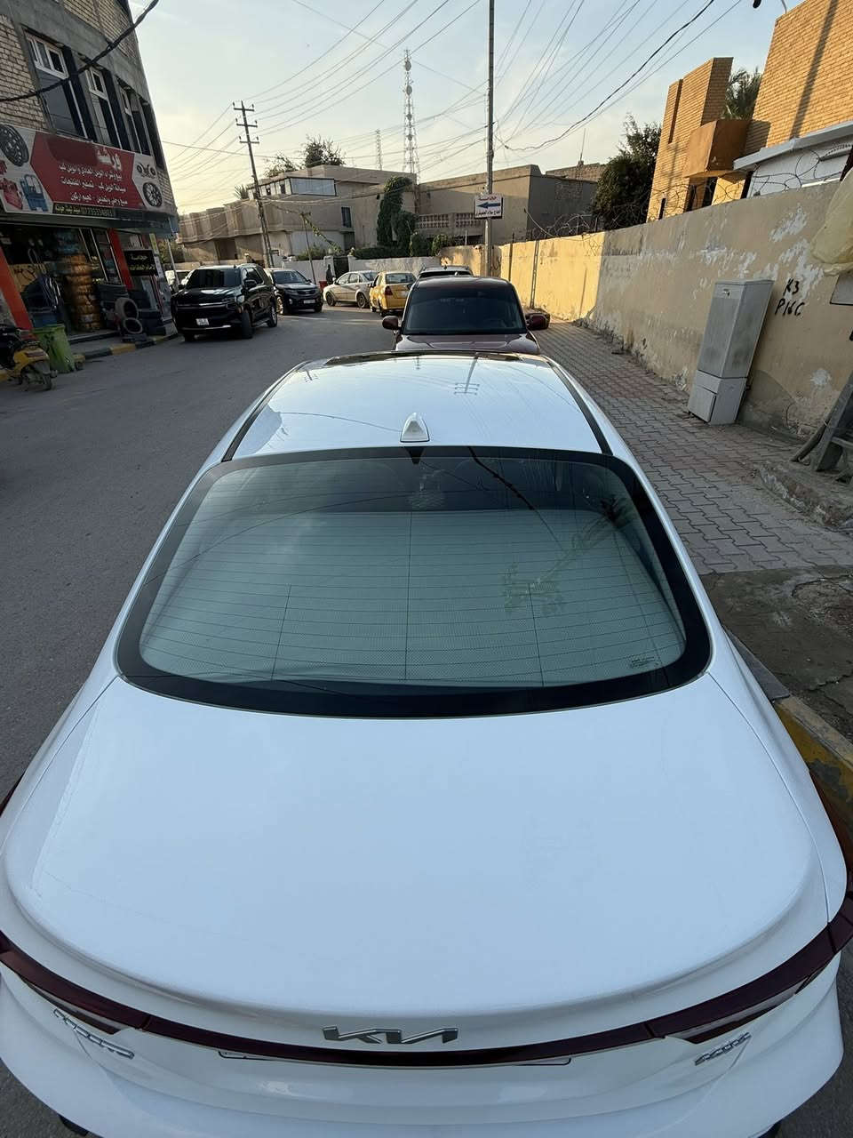 سلام عليكم
كيا سيراتو موديل 24اربيل فول محرك 1600ماشيه 30الف بيهه فقط بارد بالهلال ولباب للي خلف لراكب گد شبر بدون صبغ تخم اطارات جديده قبل شهر  .نهايتهه 180واسط الكوت 

***********
