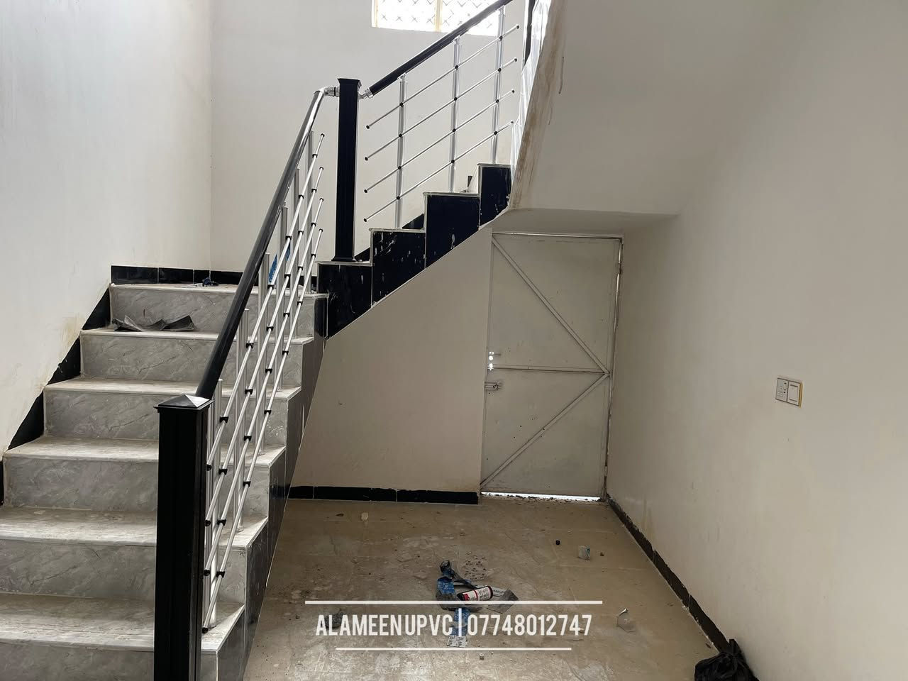 🔹 محجرات درج ألمنيوم بتصاميم عصرية وراقية
🔹 قوة ومتانة بأعلى جودة
🔹 ألوان متعددة تناسب ذوقك
🔹 تفصيل حسب طلبك

🏠 خلي درج بيتك يلمع بأناقة الألمنيوم ✨
📍 الموقع: [الانبار - حديثه - صعدة الحي العسكري ]
📞 للطلب والاستفسار: ***********
