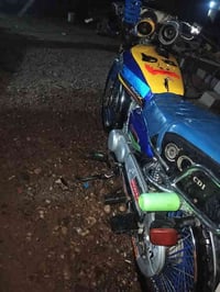 دراجه تايجر موديل 19 مثل ما مبينه بالصور الكهربائيات شغاله كل شيء ماا ...