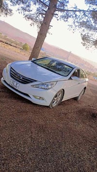 سوناتا 2011 خليجي رقم بغداد انگليزي السياره حلوه كلش.. بيهه كلير بالصف...