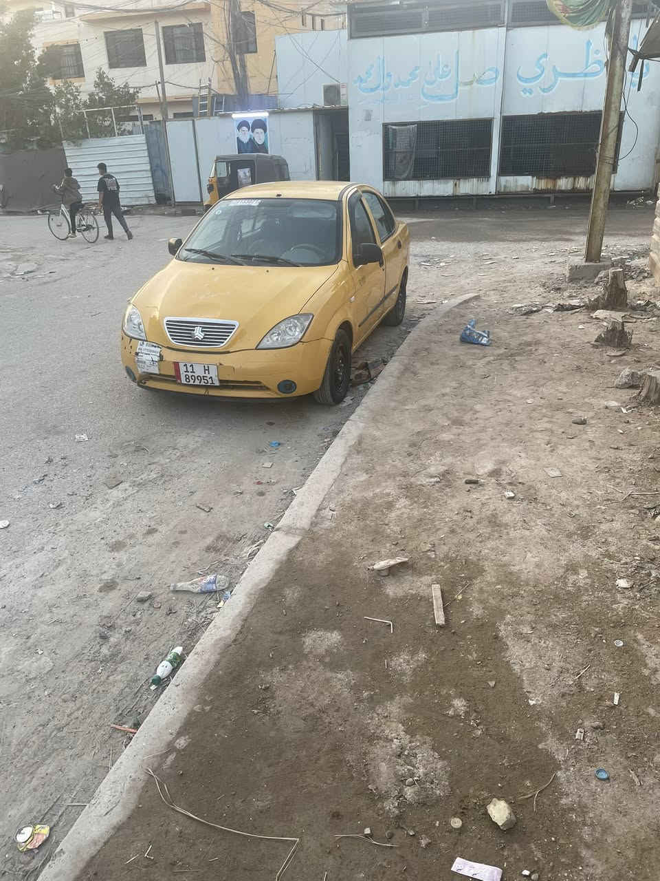 السلام عليكم
طيبة 2017 للبيع

رقم بغداد انكليزي

بسمي سنوية لغاية 2028 

مصفره هيئه وغرامات  

 شواصي ولغود مكفولات

كشر بيها صبغ نص جاملغ 

امامي جهه السايق والباب وره السايق  (قطعتين صبغ)

كير ومحرك  نضيفات 

صدر امامي خلفي نضيف

دبلات اماميه + قواعد دبل جدد

مسويلها رباط ميثم عنتر 

زوج تايرات امامي جديد اندنوسي  وزوج خلفي نضيف 

كهربائيات شغاله 

تبريد ثلج تدفئه شغاله

نواقصها / كلج وبولبرن ويده مال باب عكس سائق والباقي كله تمام 

سعر السيارة ٤٠ وبيه مجال 

المكان / بغداد - الشعب - نهاية الفورتات  

رقمي ***********
