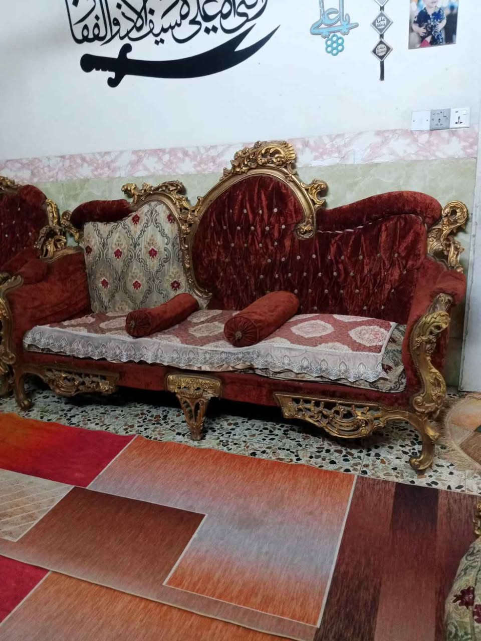 تخم ملكي مصري زان  ست قطع عشرةمقاعد مستخدم تكمة ثكيل مبي،اي كسر350بغداد‎0771 799 6886 بغداد, العراق
