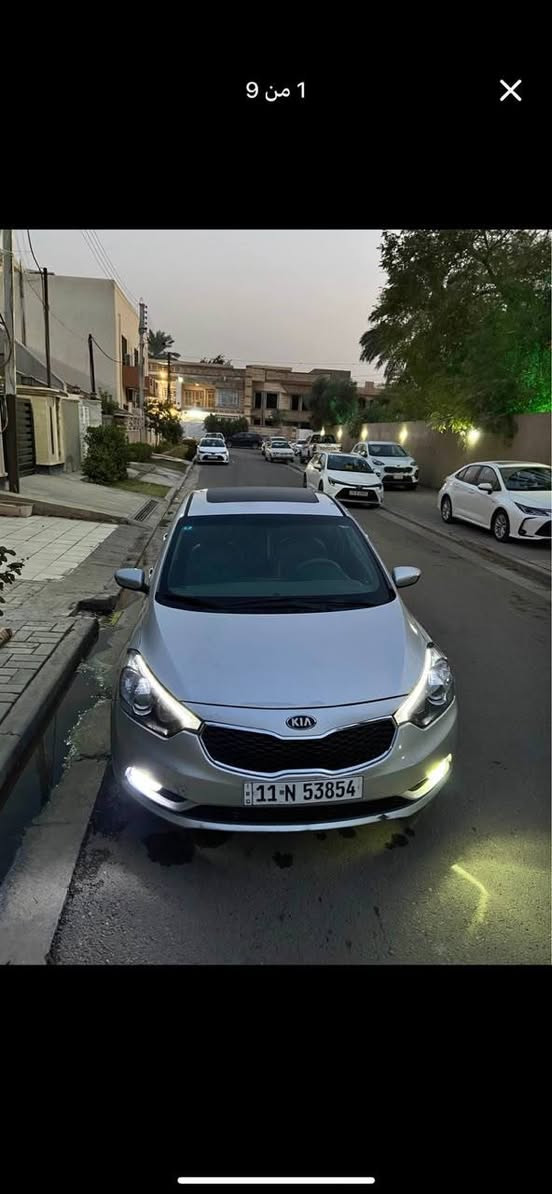 السلام عليكم كيا سيراتو للبيع موديل ١٣ شكل ال ١٤ سياره فووول للاخير 
قطعتين صبغ فقط 
بغداد 1/1 vip وارد خليجي 
لد امامي خلفي بلادي 
فتحة سلايد طكتين 
لايتات زنون 
حساس امامي خلفي 
كامرةبلادي
 وشاشة بلادي لمس
تبريد مركزي واوتو  قطعتين امامي خلفي
كشن جلد
مري شفط 
بصمة تشغيل
بصمة ابواب وصندوق 
ترحيب اثناء التقرب ولد يدات ومري ترحيب 
بغداد بأسمي 
تبريد ثلج 
صدر جديد  كهربائيات بلادي
السعر ١١٠ وبيه مجال 
مكان سياره بغداد جسر ديالى 
*********** واتساب او اتصال موجود
