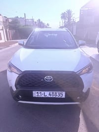 للبيع كورلا كروز ياباني مو صيني شركه ساااز بانزين هايبرد موديل2024 رقم...