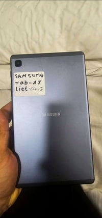 تاب A7  من نوع سامسونك الذاكرة 64 النظافة كلش عالية ما مفتوح ولا قطعة ...
