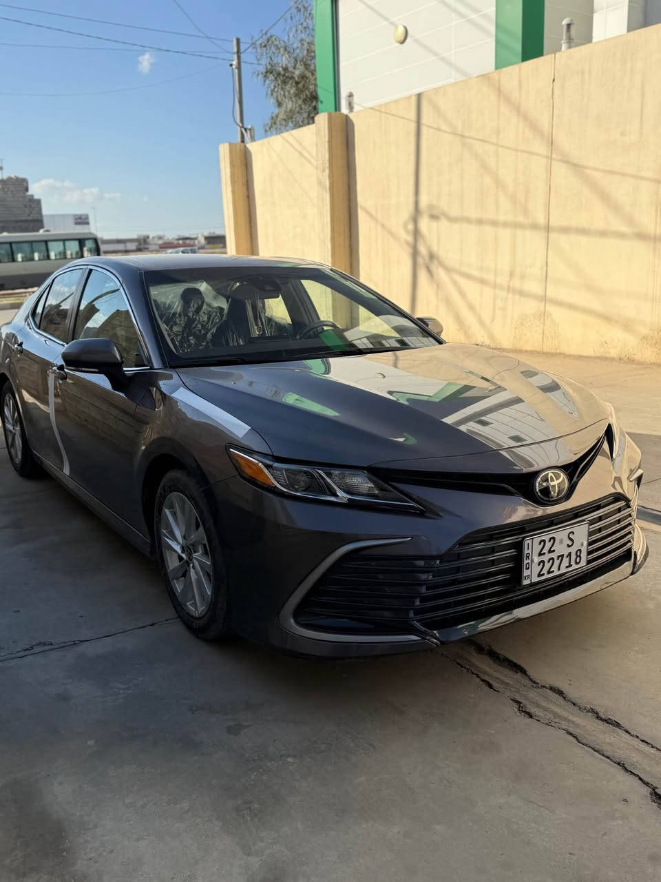 كامري 2023 
مواصفات le
بصمة 
كشن كهربائي 
رادار 
تحديد مسار
الضرر 3 قطع
جامرلغين خلفي و باب خلفي طرف سكن بدون دواخل
الرقم الهاتف/ *********** كركوك, العراق
