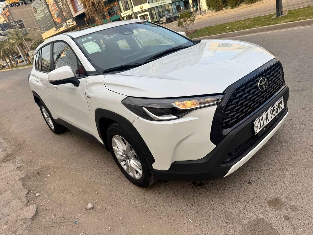 سلام عليكم

كورلا كروس هايبرد 2025 للبيع مواصفاته معروفه 

فتحت سقف/ بصمت ابواب/ رادار امامي/ قياده ذاتيه/ تحديد مسار .. السعر
 27 مليون كشنات مخمل 
***********مكفوله السياره
ماشيه 14000 وقابل للزياده
