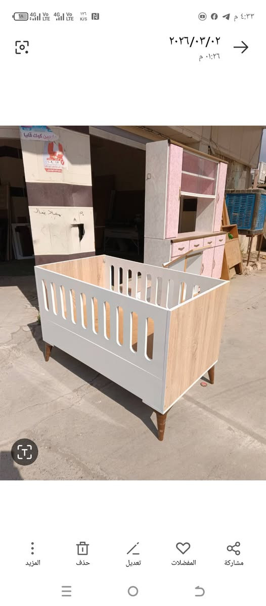 🌙 بمناسبة شهر الخير وقرب عيد الفطر المبارك 🌙
محل اسطه  هاشم النجار يقدم لكم أقوى العروض والتخفيضات على الأثاث والموبيليات🛋️✨
جهز بيتك بأسعار ما تتقارن:
كنتور (بابين): فقط بـ 175,000 دينار.
كنتور (3 أبواب): فقط بـ 300,000 دينار.
سيسم (نفر واحد): فقط بـ 100,000 دينار.
سيسم (أطفال): فقط بـ 100,000 دينار.
ميز تواليت: تشكيلة واسعة من الموديلات والقياسات الحديثة.
📍 العنوان: كركوك - ساحة الطيران - مقابل عالم الحلويات.
📞 للاستفسار: ***********
موبليات اسطه هاشم نجار   جودة وأسعار تناسب الجميع
