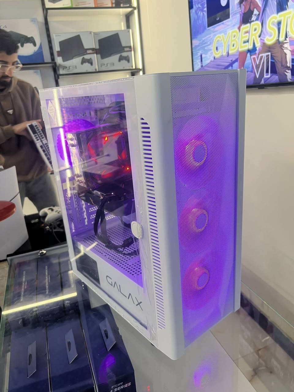 كيس للبيع مواصفاته كدامكم
cpu i3 10100f
ram 16gb
mb h510 msi
gtx 1650s 4gb
psu 700w deepcool 
ssd 120gb
hdd 2tb 
425 الف ***********
