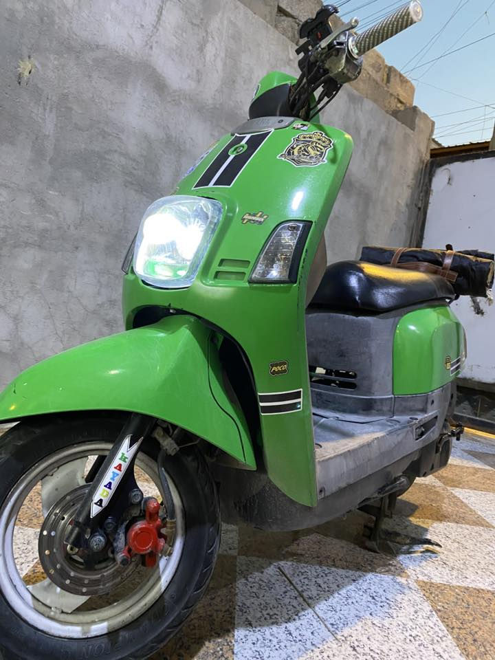 دراجه ماكس بوليسي للبيع 🔥
ختم واحد دراجه وكيل وصل الشراء وياها بشهر 7
مكينة مامفتوحة بلاد بوشه 49  الدراجة شلعة ومعدل تزويد كلجات KFS 🔥كلشي وكالة مستعجل على بيعتها سعرة 850.000💵
   اخذتها بس حجمها صغير عليه وأريد ابيع 
***********
فقط واتساب 🩶
