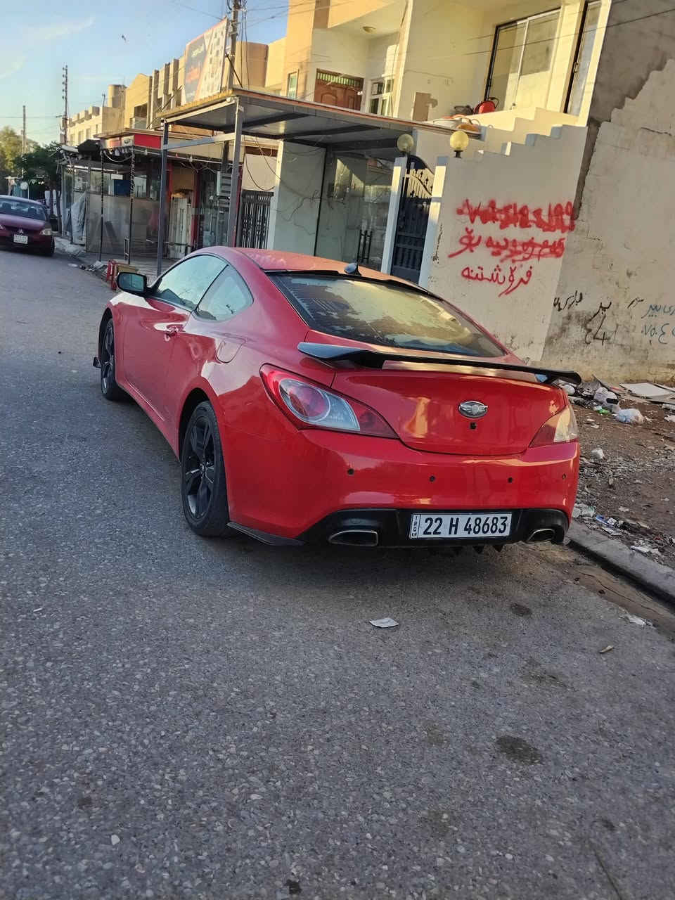 جنسز كوبي ٢٠١٦ رياضي تك باب ٦ سلندر ٣٨٠٠ بيها حزام وضربتها جاملق اليمين الخلفي عارضه ١١٥ وبيه مجال *********** ماشيه ١٢٢الف مواصفات عاديه هزه سنويه جدد العنوان أربيل طريق كويه
