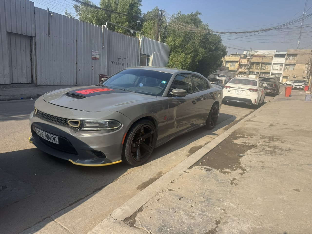 سلام عليكم جارجر هيمي
موديل٢٠١٨
محرك ٨ سندر
حجم المحرك ٥٧٠٠
الحادث ماله في امريكا حرق 
ومعمره في امريكا 
السيارة باسمي
رقم بغداد 
السعر ١٩٠ وبيه مجال
العنوان بغداد شارع فلسطين 
‏***********
