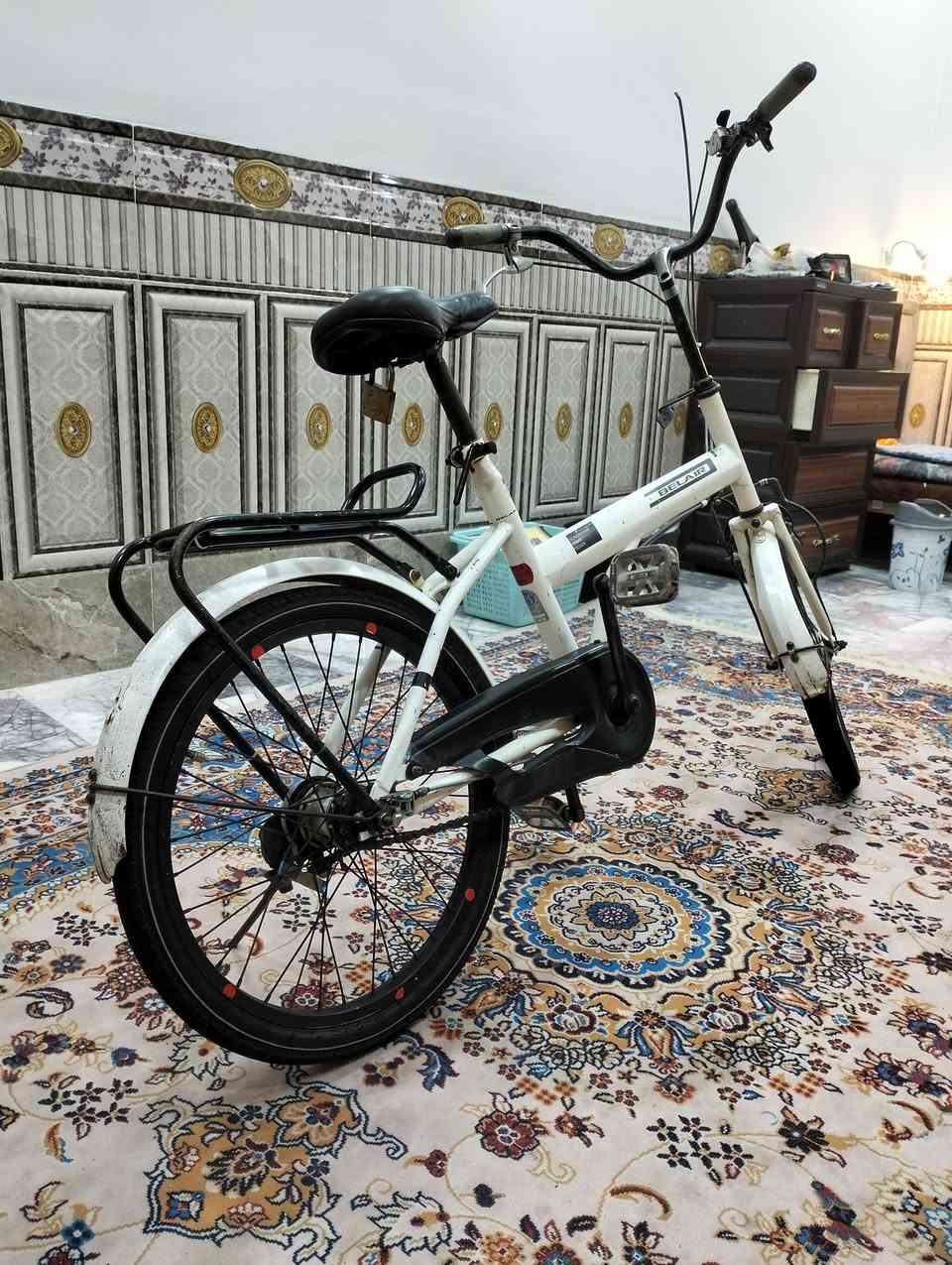 السلام عليكم بايسكل تكسي حجم 24 گير وعگرب وحساس ياباني اصلي السعر 70 وبي مجال بغداد المشتل رقم الهاتف ***********
