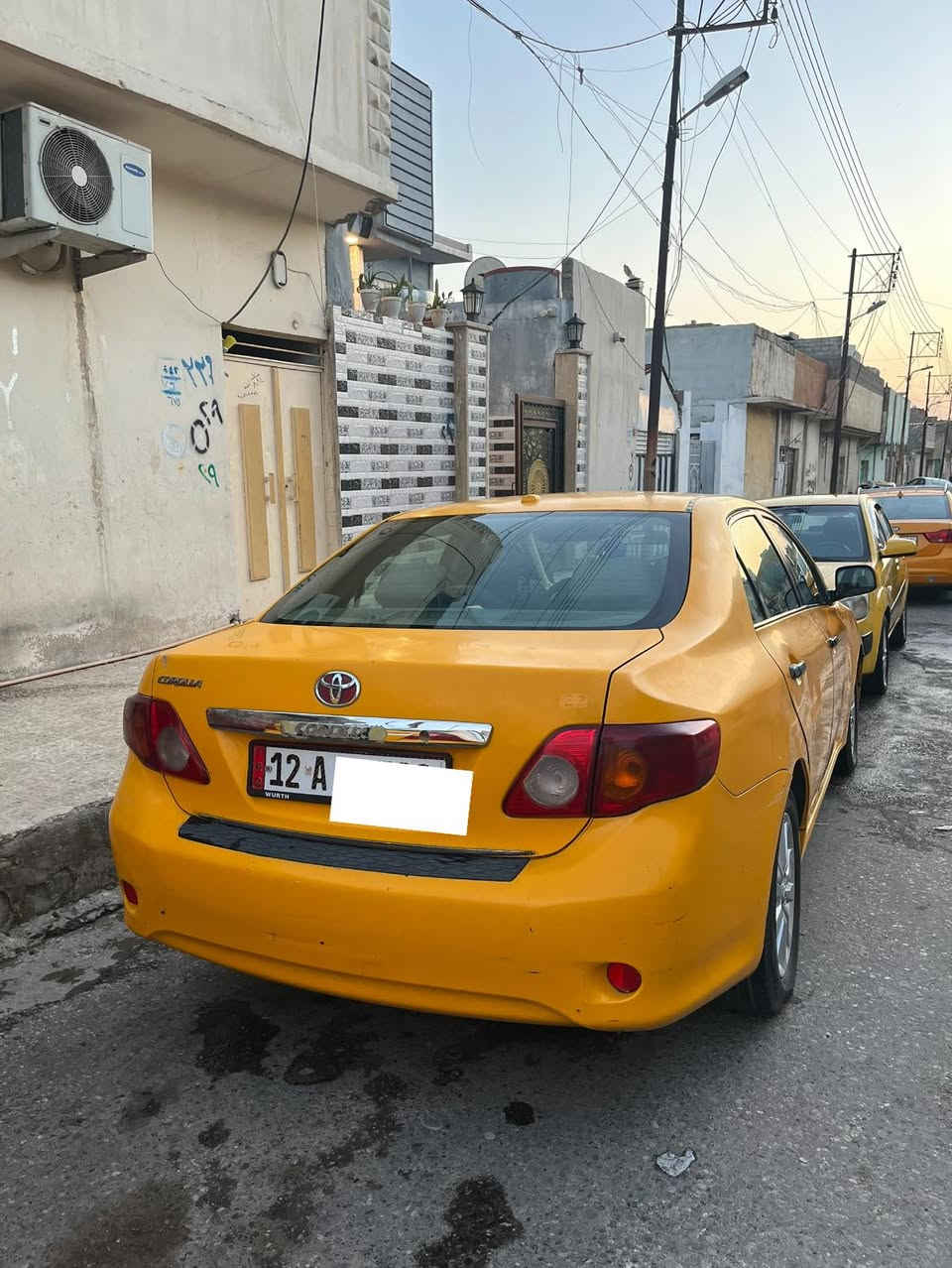 كورلا
2009 امريكي رقم جديد باسمي موقعها الموصل
كير ومحرك شرط 
مواصفات الLE
منظومة غاز جديدة
طخاتها بسيطة بدون تبديل بس تعديلات جاملغين وبابين 
وبعض مكانات بيهن رصعات خفيفة بدون لغود بدون شواصي 
السعر 100 وبيها مجال بسيط


**إذا كنت صاحب هذا الإعلان وتريد حذفه لأي سبب، رجاءا أرسل رسالة إلى الدعم الفني**