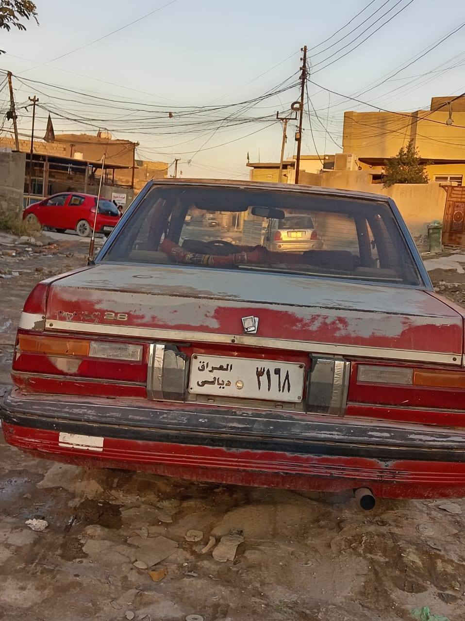 السلام عليكم
سوبر موديل 85 كير مكينه يخبلن بس بيها بخار قليل 
حداديه جديده كهربائياات شغاله تخم تاير سنويه تفاصيل 
السياره جارده راعيها ما اندله 
بس الشراي ينتصل او يدخل خاص 
رقمي ‏‪*********** 
السعر 11 وبيها مجال مكاني بغداد المشتل
