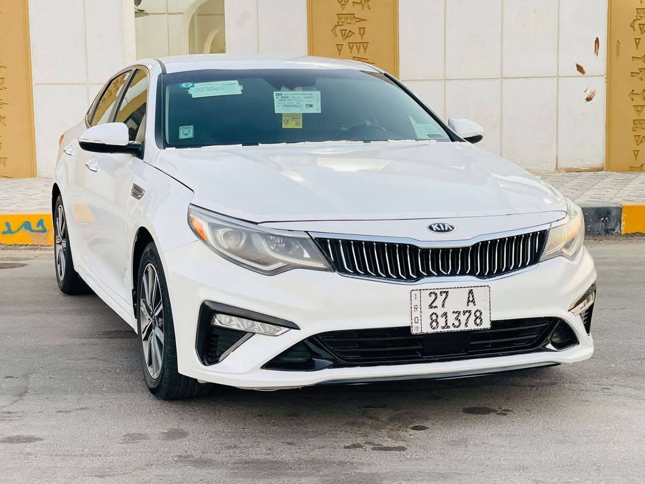 السلام عليكم
كيا اوبتيما 2019 وارد امريكي تصليح طرف بنيد فقط 

رقم ذي قار 

محرك 240‪0

رادار امامي (مانع تصادم) 

رادار خلفي

رادار جانبي

حديد مسار 

حساس خلفي

بريك ذاتي عند اقتراب من سياره قريبه 

فول تحكم ستيرن 

كروز مثبت سرعه 

ويل كروم 

شاشه لمس كبيره

لد نهاري

 كشاف بالدعاميه

اشاير بالمري

‏حساس اطارات 

بلوتوث منفذ  اوكس Usp حاكيه تلفون 

يدات نيكل سياره جديده وجاهزه تخم تاير حداديه تبريد

#السعر 135

 الاستفسار اتصل على الرقم ***********
