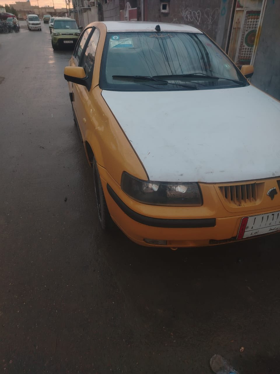 السلام عليكم سمند للبيع موديل 11 رقم واسط بدون ضربه محرك مجفت جديد تراي وين مايعجبك سعرها 27 ورقه اتصال فقط ممتواجد خاص وهذا الرقم مكان السياره بغداد الشعب ‭ 0771 691 2153‬
