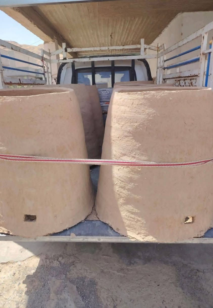 سلام عليكم يتوفر تنور طين حر يوجد توصيل جميع انحاء بغداد
سعره تنور 30وتوصيل 5
رقم الهاتف ***********
