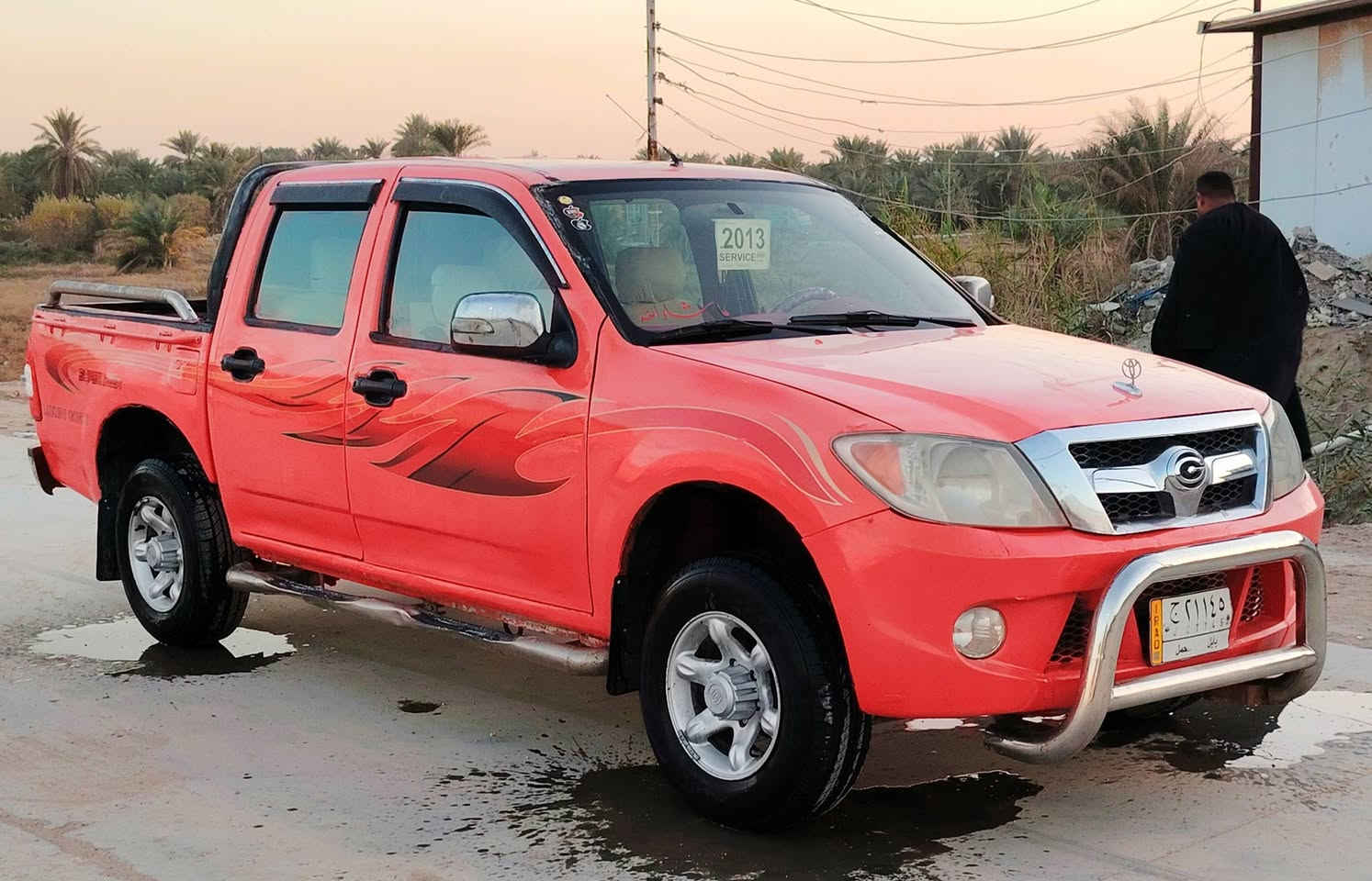 بيكم كنوه وجه افلاونزه 2013 مكفول من ضربه وتبديل رقم بابل الماني سنويه مجدد 2028 بسمنه مكينه كير اكسن  عل شرط
حداديه تخم تاير شرط السعر (47) وبيه مجال لشراي 
يتصل *********** مكان نجف مناذره. مكلف بنشر
