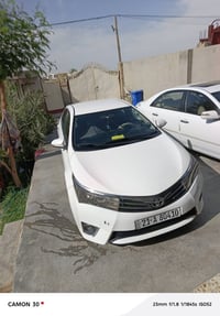 كورلا 2015 شركة جيهان بصمه السياره حادثها فقط بنيد مبدل 07714065864