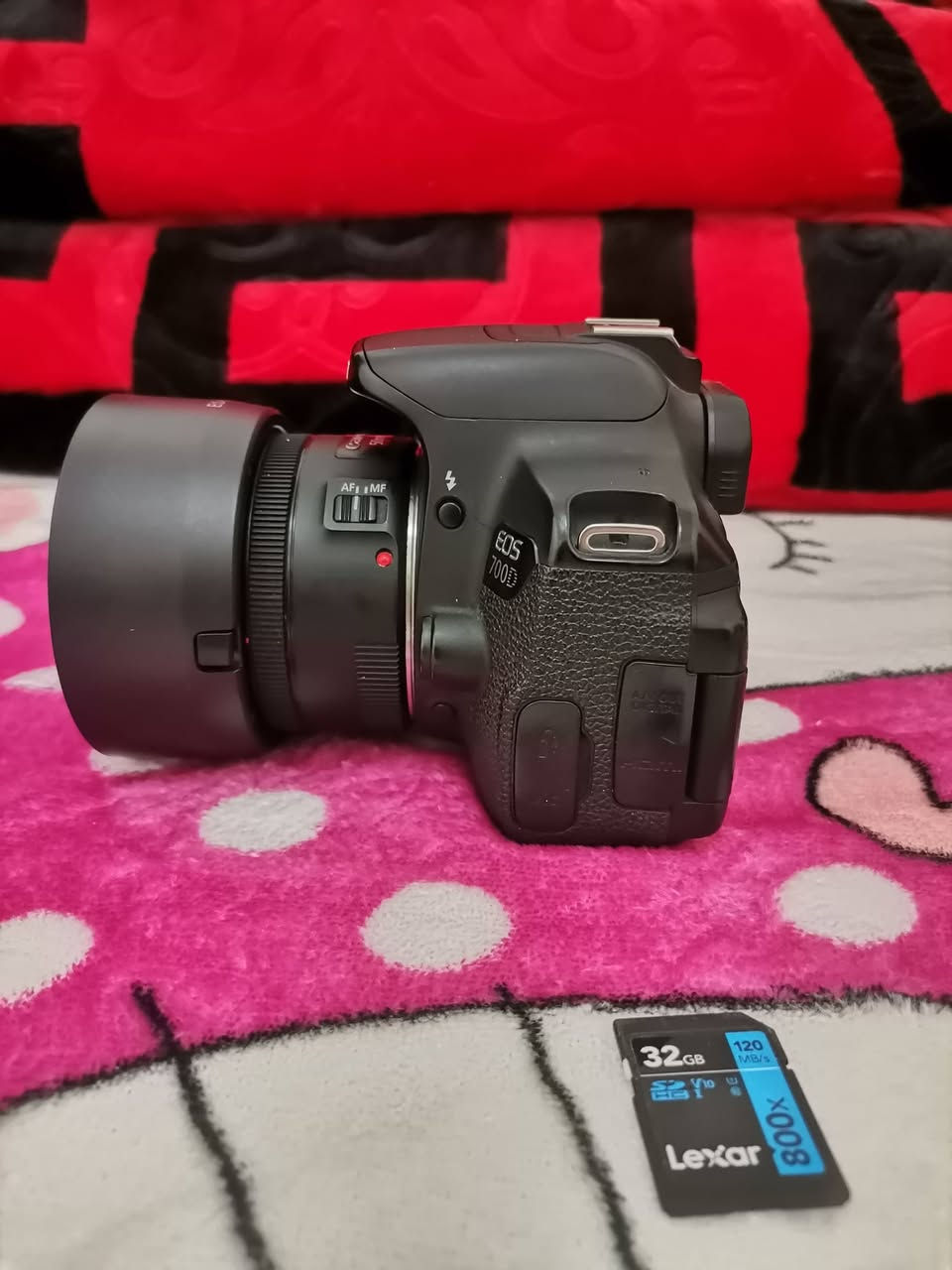 بسم الله ماشاء الله بارك ف صاحب النصايب 
كانون 700D حالت زيرو   كارت32G ادوات نظافه
لينس50Stm بل كابات و هود
شاتر قليل مقستهوش لسه 
السعر 14500نهائي نهائي 
01223568049


**إذا كنت صاحب هذا الإعلان وتريد حذفه لأي سبب، رجاءا أرسل رسالة إلى الدعم الفني**