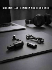 نك مايك واير ليس يرهم للكاميرا و التسجيل بالكارت الصوتي ويرهم لمكسر صو...