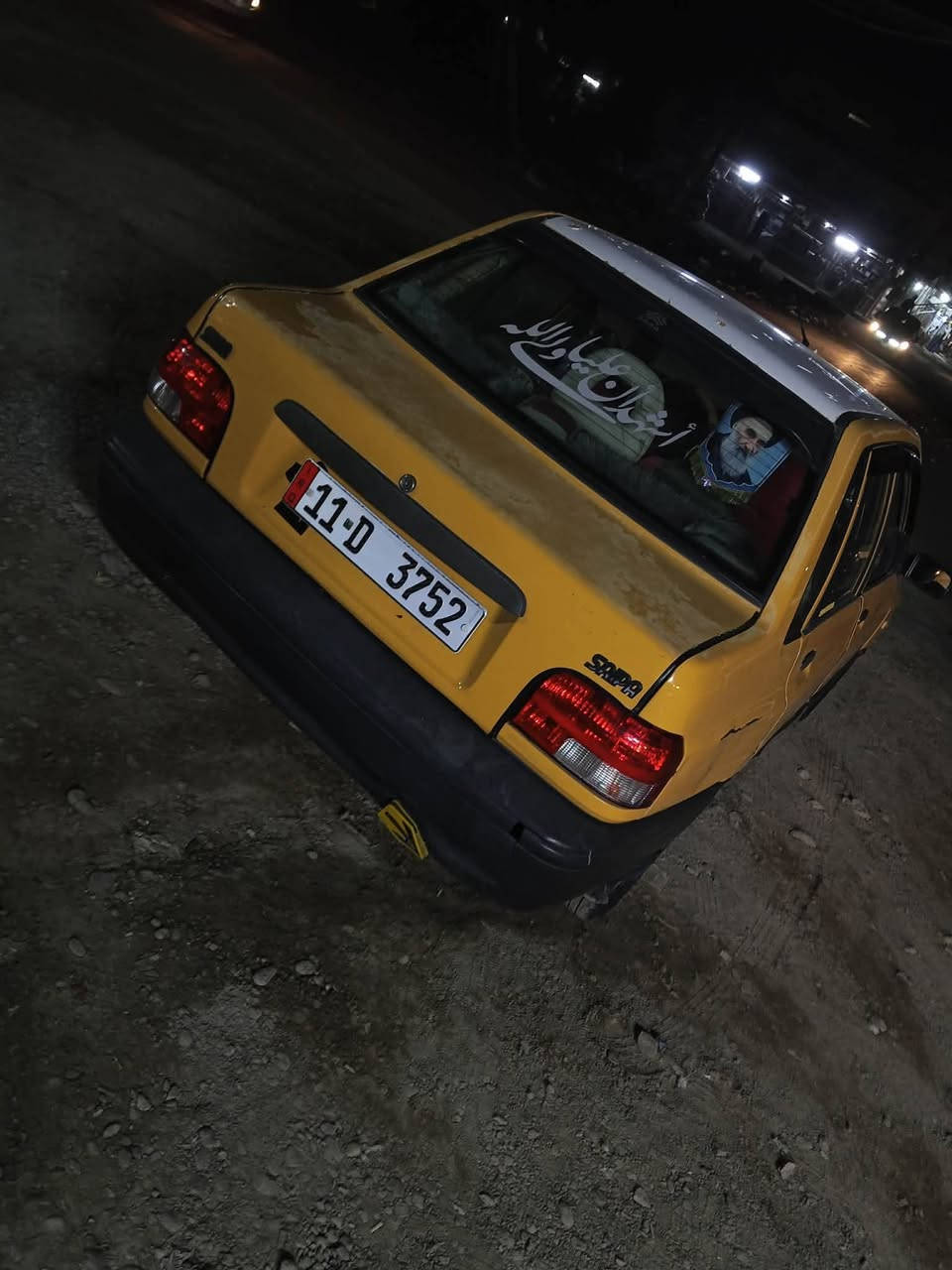 السلام عليكم سايبه موديل ٢٠١١ بسمي مصفره هيئه وغرامات مكينه جديده ألكير بي صوت *********** السعر ٢٢ وبيها مجال العنوان قرب مرور ألحسينيه
