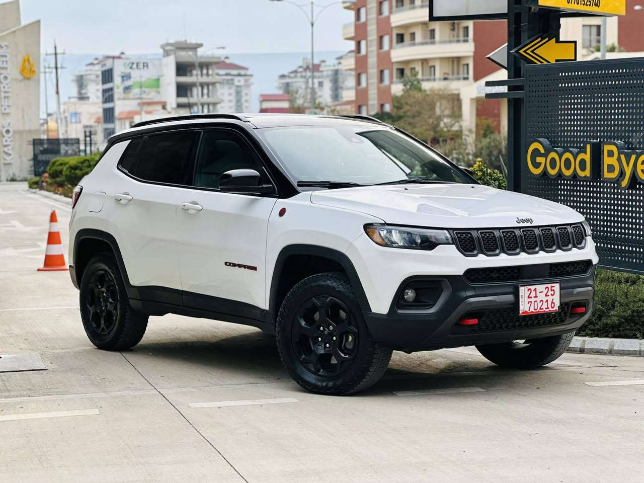 جێب کۆمپاس 2023  -TRAILHAWK
دهبل ئه كسل (٥ نيزامى روشتن)
سه يارهكه بيّ بوّياخه
فول مواسهفات
شه غال
پانوراما
كوشن جلد وهيتەر
سوكان هيتهر

سعر : لە کۆمێنت داوای بکە ڕاستەوخۆ بۆت دێت 🤖 

رادار ٣٦٠
شاشه كهوره
ته بريد مەركه زى
3C4NJDDN7PT512027

ژمارەی خاوەنەکەی 
***********
