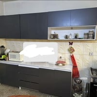 كاونتر خشبي ٣ متر ويا سينك متر و نص قفل ٣٥٠  الف 07719459294