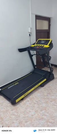 جهاز ركض • BODY STRENGTH • مع دمبلز